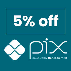 Pague com PIX e ganhe 5%
