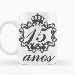 Caneca Aniversário 15 Anos