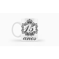 Caneca Aniversário 15 Anos