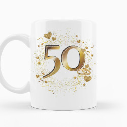 Caneca Aniversário 50 anos