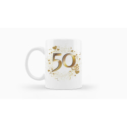 Caneca Aniversário 50 anos