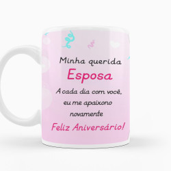 Caneca Aniversario Esposa