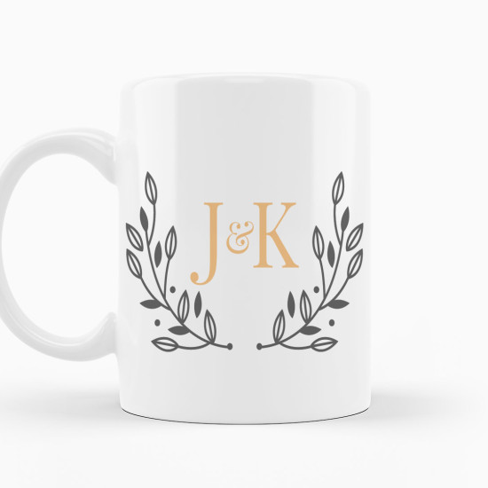 Caneca Casamento Brasão Caneca Casamento Brasão