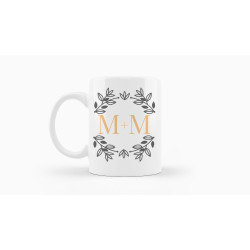 Caneca Casamento Brasão
