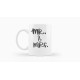 Caneca Casamento Mr. e Mrs. Caneca Casamento Mr. e Mrs.