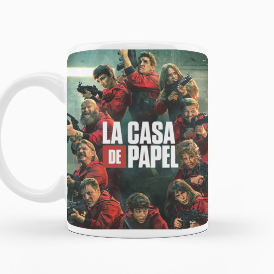 Caneca Série La Casa De Papel Caneca Série La Casa De Papel