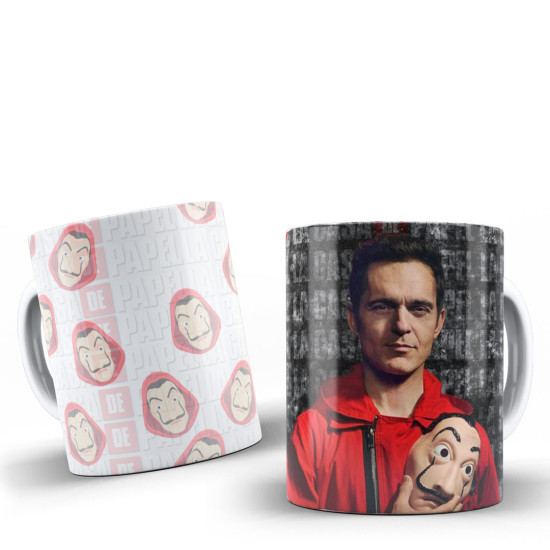 Caneca Série La Casa De Papel Caneca Série La Casa De Papel