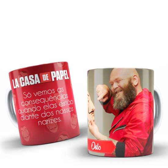 Caneca Série La Casa de Papel Caneca Série La Casa de Papel