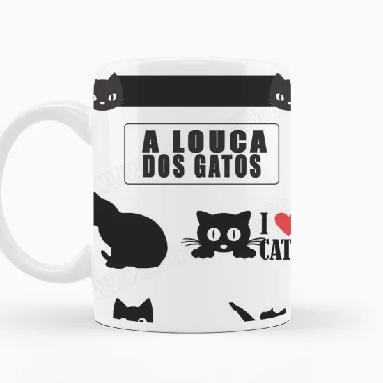 Caneca Pet Gato Caneca Pet Gato