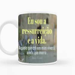 Caneca Ressureição de Cristo Jesus