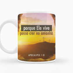 Caneca Ressureição de Cristo Jesus